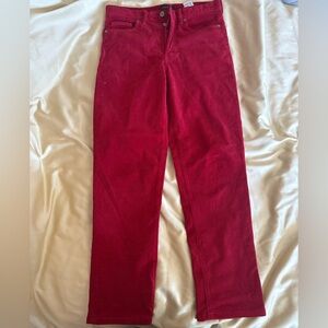 Banana Republic High Rise Straight Corduroys Size 27L